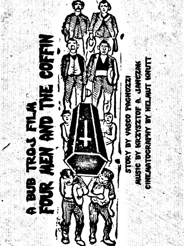 Four Men and the Coffin